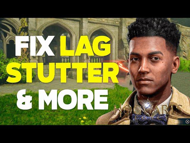 Hogwarts Legacy - How to Fix LAG/STUTTER on PC! (Best FPS Settings)