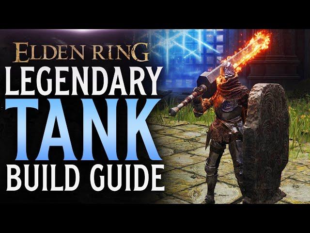 Elden Ring Legendary TANK Strength Build! S Tier Strength Build Guide!