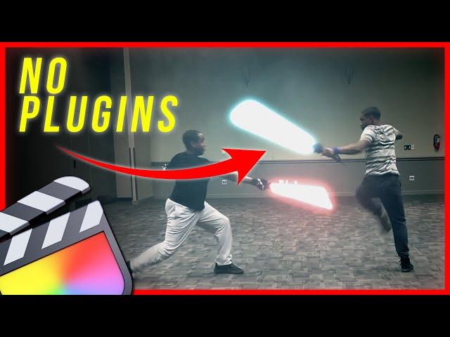 Lightsabers Are EASY In Final Cut Pro 10.6 NO PLUGINS!