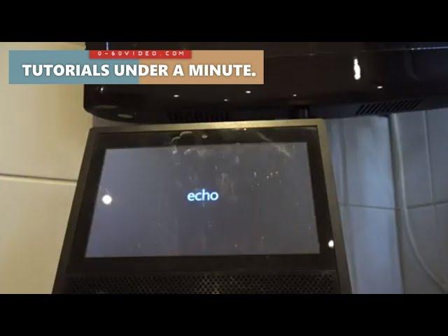 Amazon Echo Show not responding