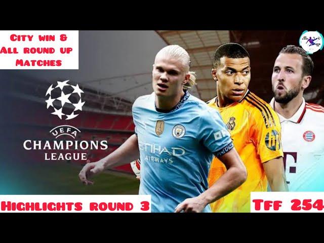 HIGHLIGHTS | City 5-0 Sparta Prague | UEFA champions League round up | Round 3