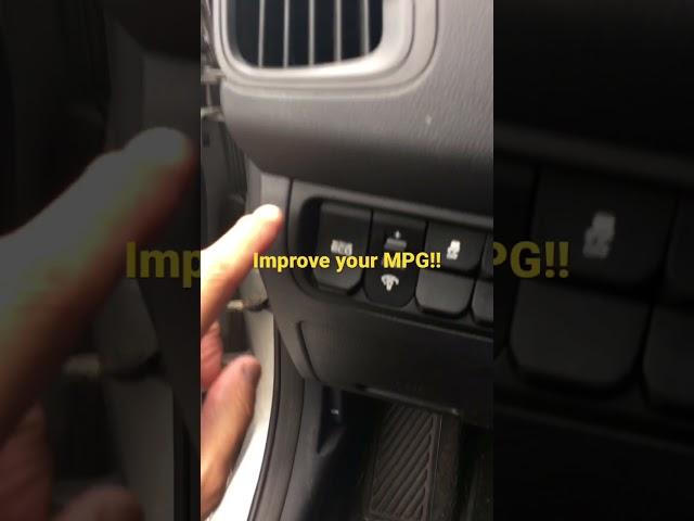 How to improve your MPG