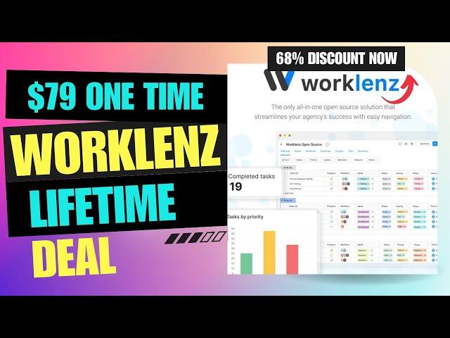 Worklenz Lifetime Deal | Streamline Your Projects Like a Pro | $79 Lifetime Deal | 68% Now