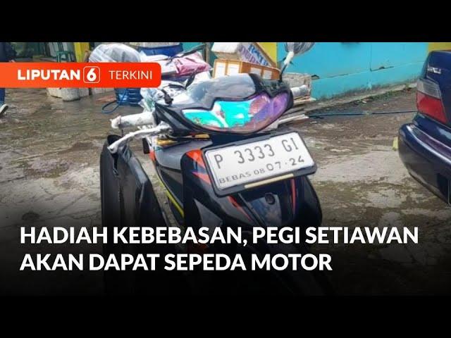 Bebas Dari Penjara, Pegi Setiawan Dapat Hadiah Sepeda Motor | Liputan 6