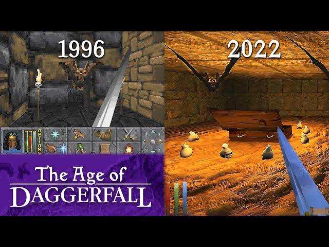 The Age of Daggerfall - DOS vs Unity