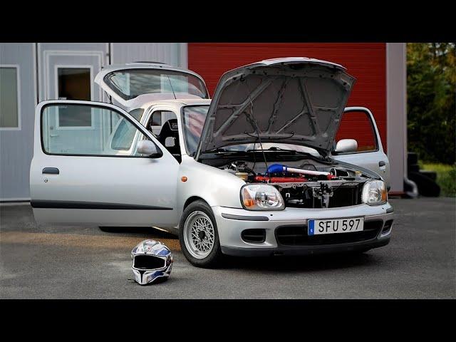 The Budget Race Car Micra is Done - It's so Good! First Drive