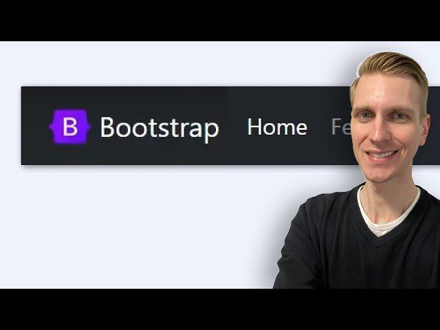 Bootstrap 5 Navbar with Logo and Text