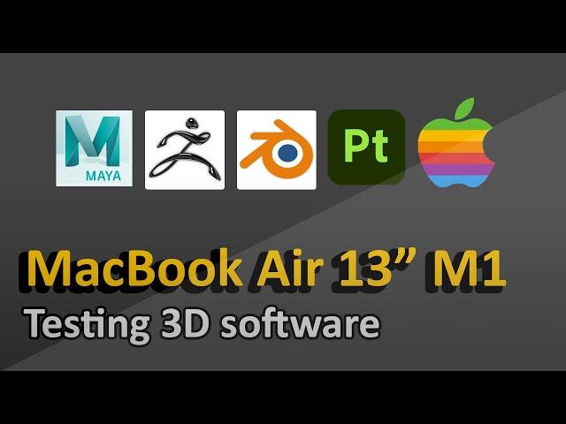 Testing Macbook Air M1 Performance with 3D software