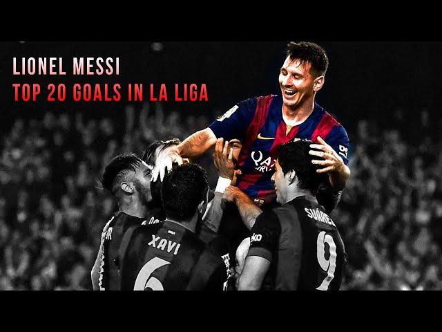 Lionel Messi - Top 20 Goals in La Liga 2004-2014 | HD