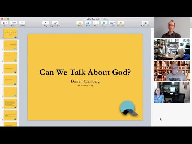 Can We Talk About God - Rabbi Dr. Darren Kleinberg - Valley Beit Midrash