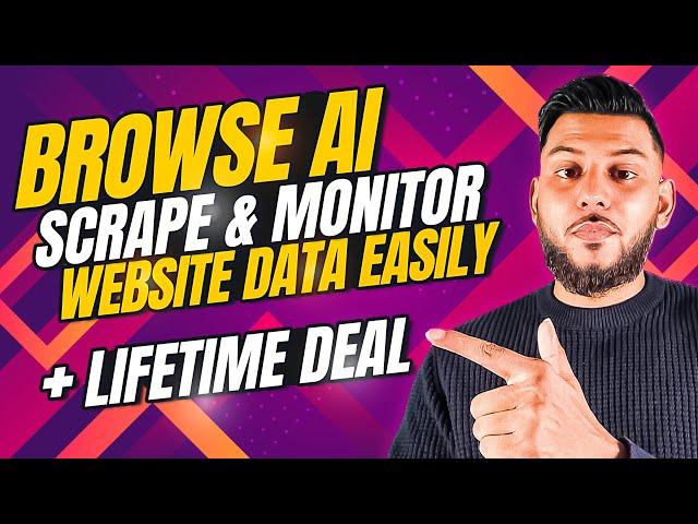 Browse AI Tutorial: Scrape & Monitor Websites With Robots (Lifetime Deal )