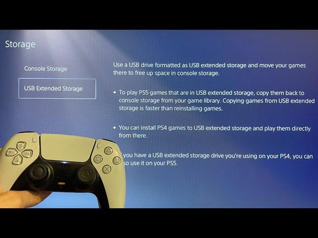 PS5: How to Copy Games to USB Extended Storage Tutorial! (For Beginners)