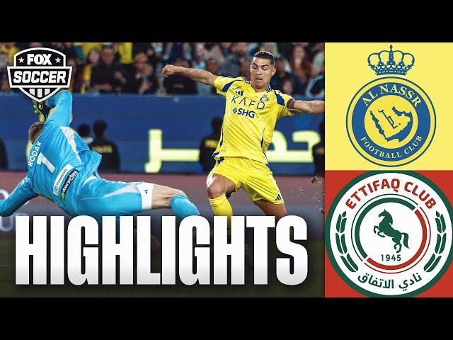 Al-Nassr vs. Al-Ettifaq Highlights | Saudi Pro League | FOX Soccer