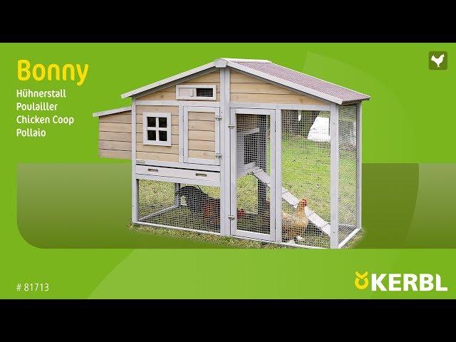 Chicken Coop Bonny with Metal Frame on Ground (#81713)