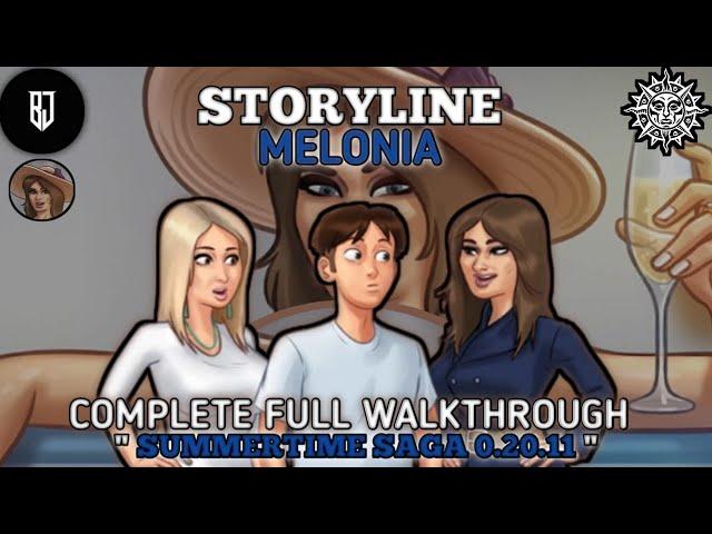 SUMMERTIME SAGA PART 18 - MELONIA STORYLINE COMPLETE || FULL WALKTHROUGH || SUMMERTIME SAGA 0.20.11