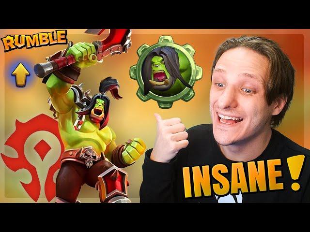 NEW Grommash Damage CARRY Deck !! (Warcraft Rumble)