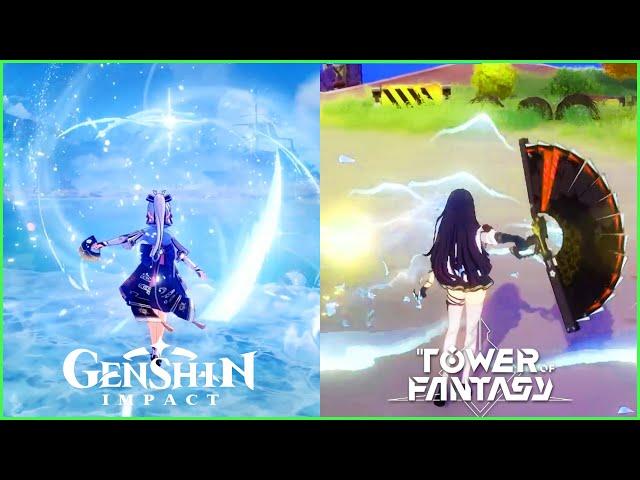 [ Tower of Fantasy ] Tower of Fantasy VS Genshin Impact!     | In-Depth Comparison