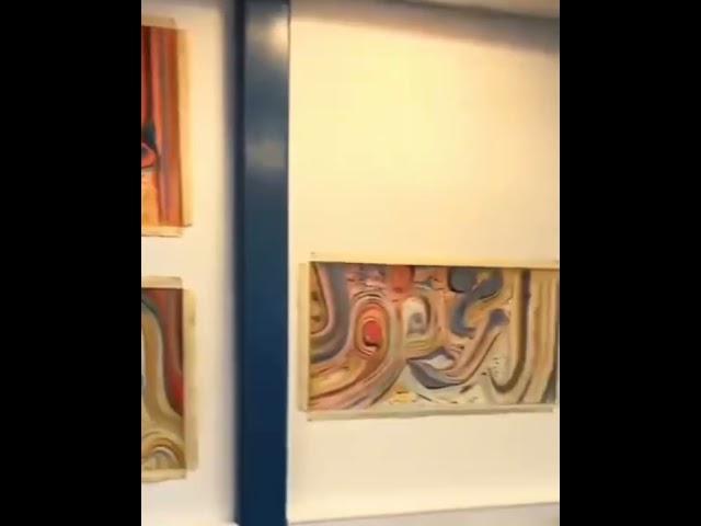 Hamid Iqbal khan's Calligraphy Art Exhibition in Dabbagh Welfare Trust Denmark