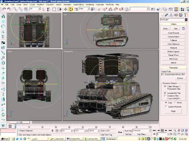 Game Institute - 3DS Max for Games - 2015 Scene Merge and Scene Scale