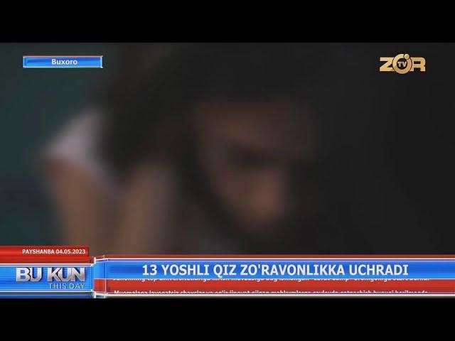 13 yoshli qiz zo‘ravonlikka uchradi