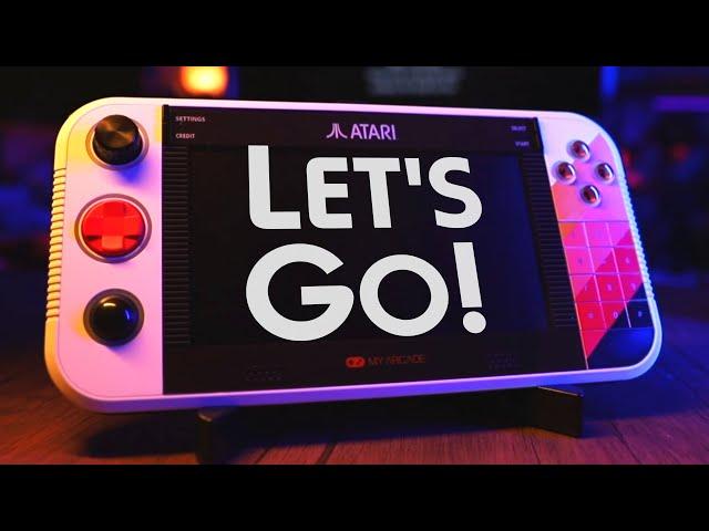 Atari GAMESTATION GO! - The FIRST Look at the Updated Hardware for CES 2025