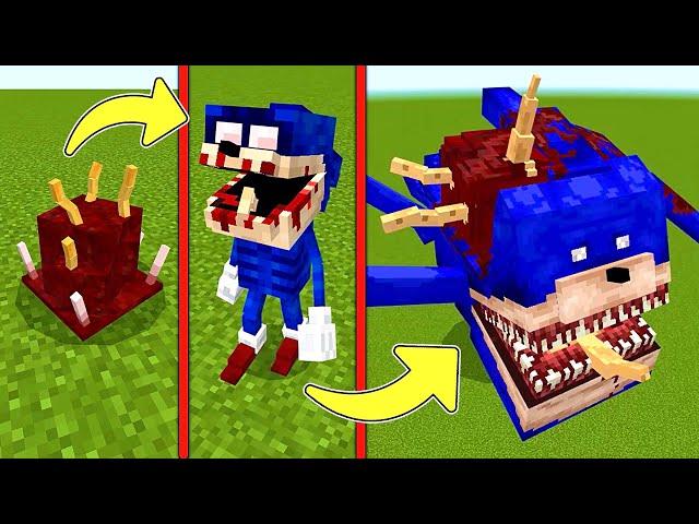 ЗАРАЗИЛ ШИН СОНИКА ПАРАЗИТОМ в МАЙНКРАФТ Shin Sonic Tapes Minecraft