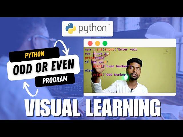 Even Odd Program in Python - Beginner Friendly Tutorial