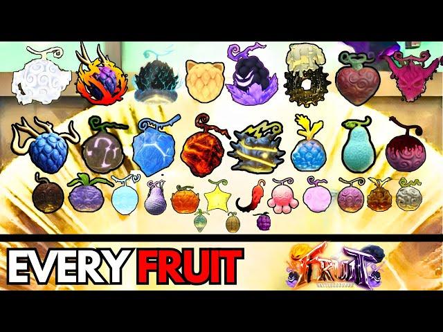 Noob to Pro Using *EVERY FRUIT* in Fruit Battlegrounds...(Roblox)