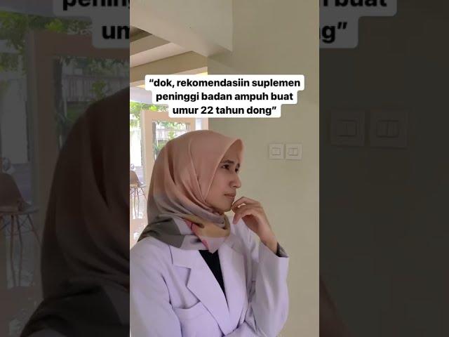 Suplemen Peninggi Badan 22 Tahun? | dr. Vania Utami (Cek Deskripsi)