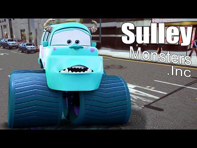 Monsters Truck Sulley / Cars Mater National Monsters