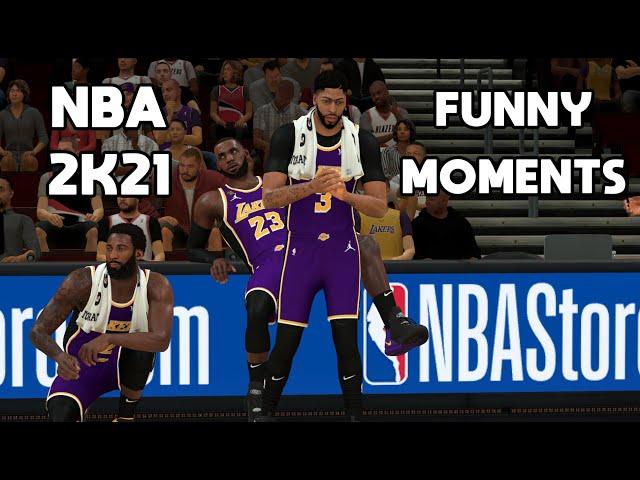 NBA 2K21 Funny Moments and Glitches