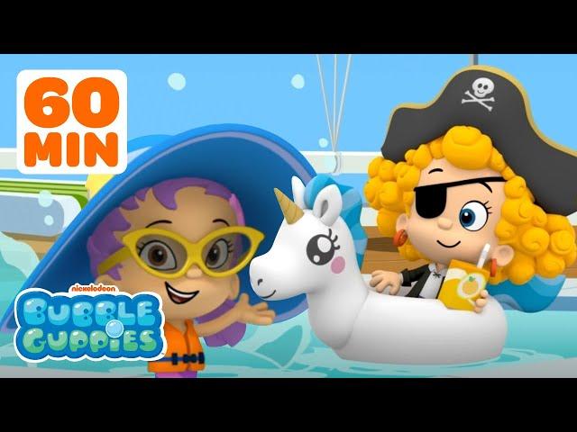 Bubble Guppies Summer Fun! ️ 1 HOUR of Games, Songs & Scenes! | Bubble Guppies