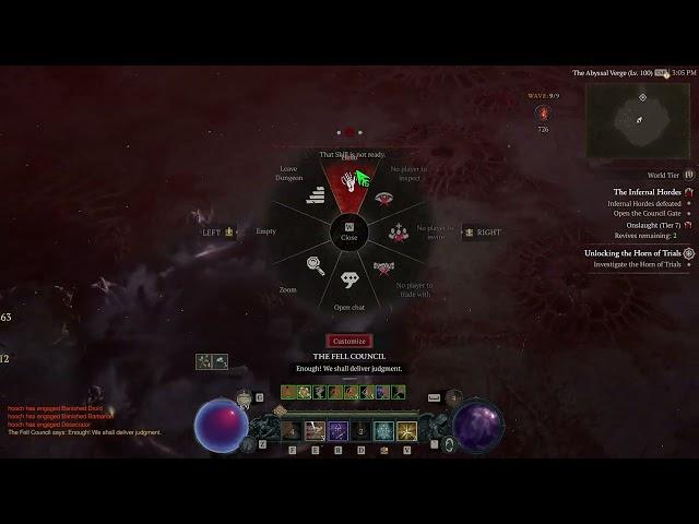 Death Trap Spam Diablo 4 Season 5 T7 Horde | Final Build