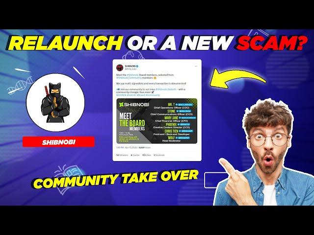 Shibnobi - The Truth Behind the Community Takeover - Scam or Legit?