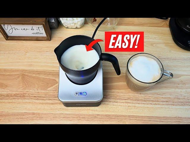 Want EASY, PERFECT Milk Froth? Capresso Froth Pro REVIEW & DEMO