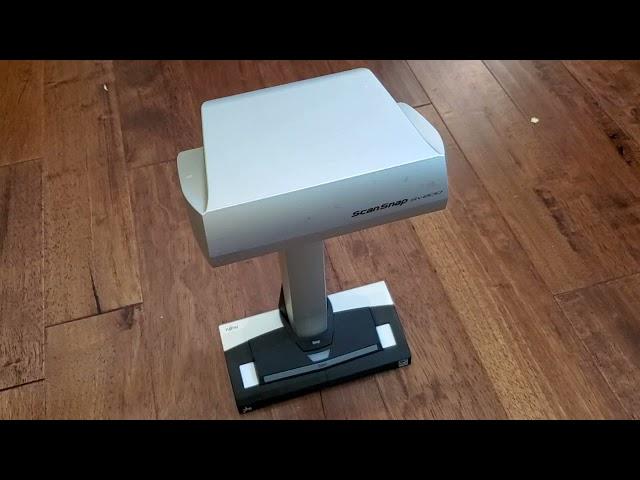 Overview of the Fujitsu ScanSnap SV600 Overhead Scanner