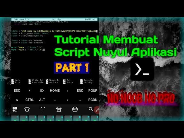 Cara Membuat Script Nuyul Aplikasi dengan PHP  [ Part 1 ]