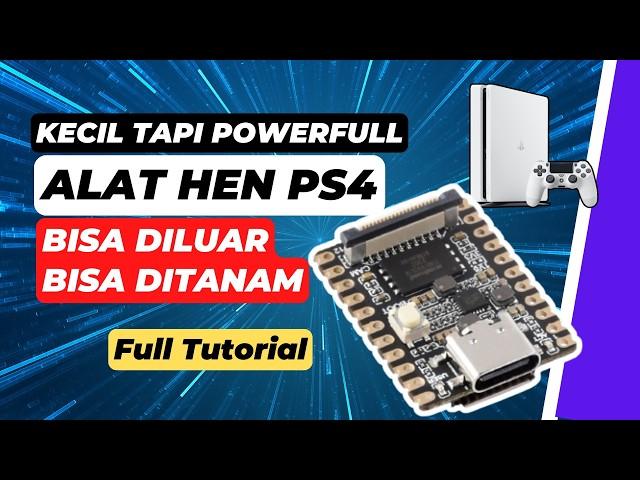 Tutorial Jailbreak PS4 dengan Luckfox Pico Mini B baik diluar PS4 dan Ditanam dalam mesin PS4