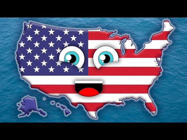 50 States Song - USA States and Capitals Song | Geography Explained by KidsLearningTube