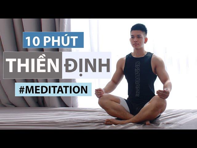 #ASMR - 10 PHÚT THIỀN TẠI NHÀ GIÚP SKY UP MOOD VÀ GIẢM STRESS | COACH SKY