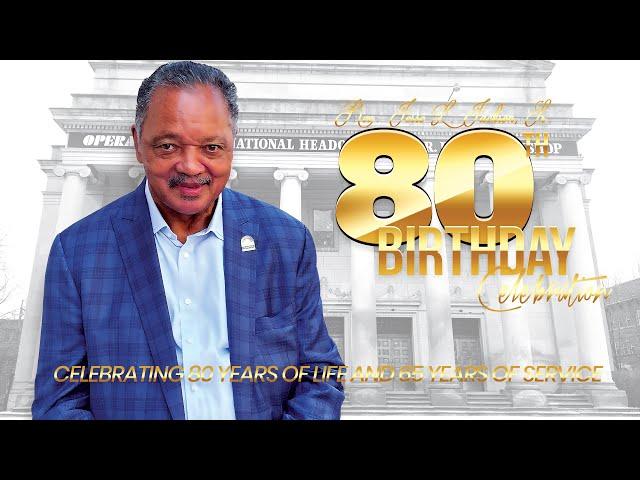 Rev. Jesse L. Jackson, Sr., 80th Birthday Celebration during the Saturday Morning Forum