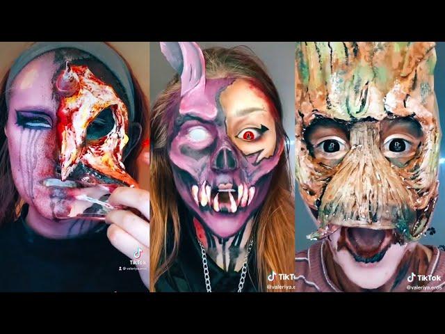 Removal of Special Effects (SFX) | Makeup vs No Makeup - Valeriya Eros Removal TikTok Compilation