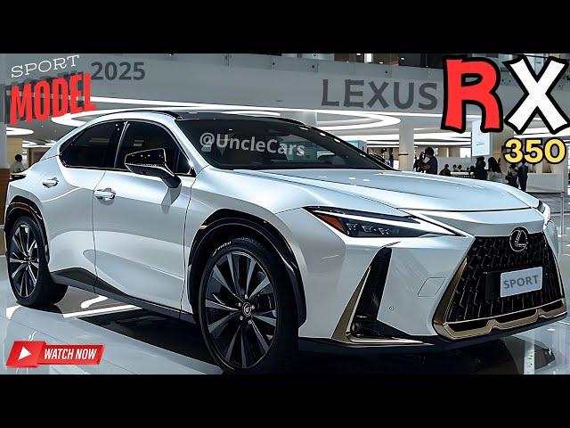 ERSTER BLICK! 2025 Lexus RX 350 Sportmodell - eine neue Ära des Luxus!