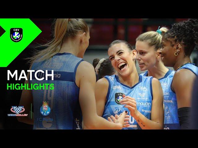 Highlights | Numia Vero Volley MILANO vs. FC PORTO | CEV Champions League Volley 2025