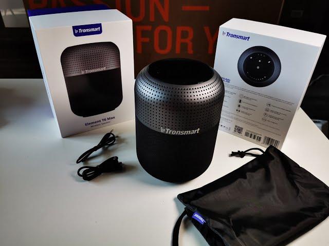 Tronsmart Element T6 Max 60W wireless bluetooth speaker [unboxing]