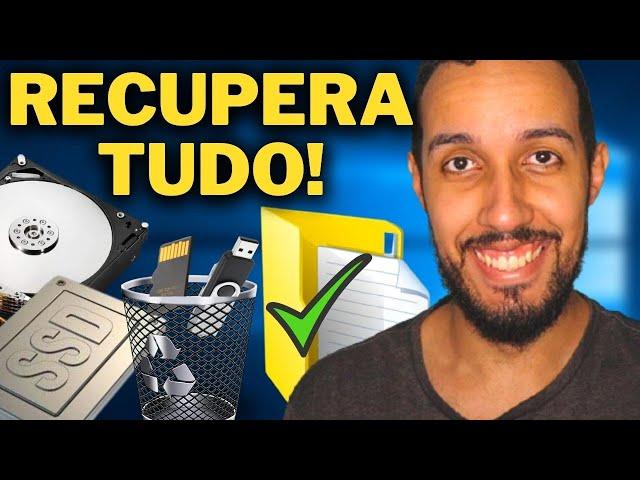 COMO RECUPERAR ARQUIVOS DELETADOS - MÉTODO DEFINITIVO COM 4DDiG (HD, SSD E DISCOS REMOVÍVEIS )