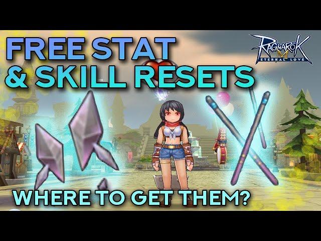 WHERE TO GET FREE STAT & SKILL RESETS | Ragnarok Mobile Eternal Love