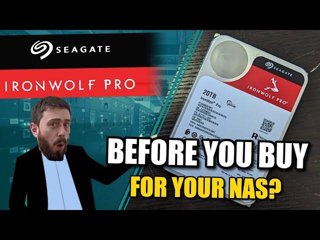 Seagate Ironwolf Pro 20TB NT Drives - Should You Buy?