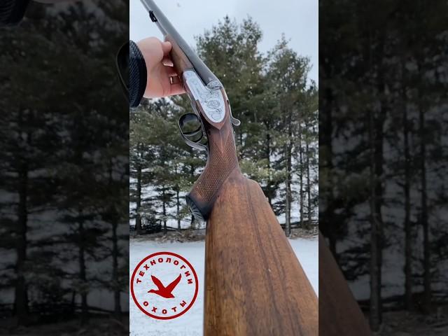 Итальяно-германское охотничье ружье горизонталка #охота #hunter #оружие #shotgun #hunting #gun