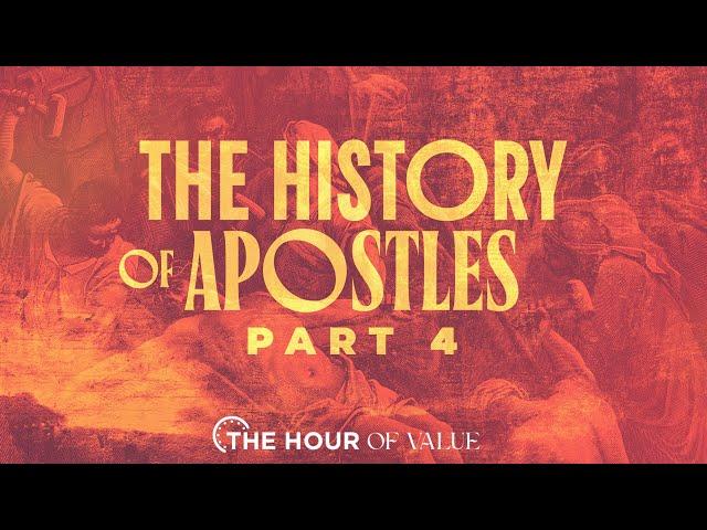 THE HISTORY OF APOSTLES #PART4 | Hour Of Value | With Apostle Dr. Paul M. Gitwaza